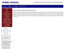 Tablet Screenshot of guitarmusician.com